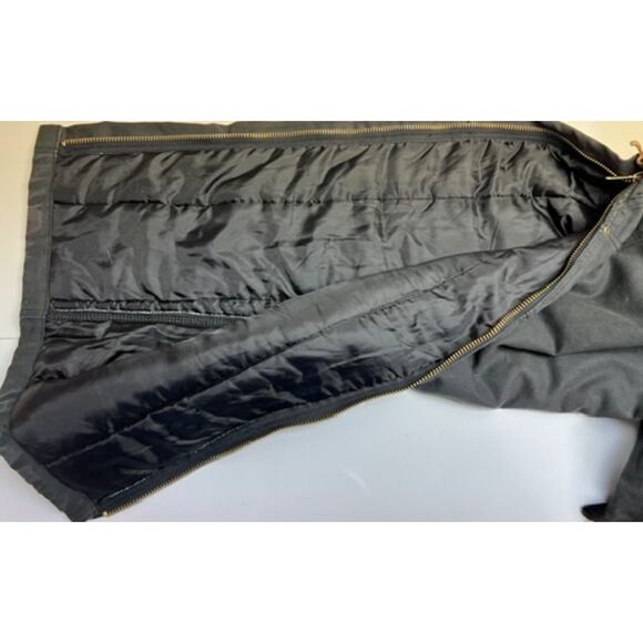 Big Smith black lined canvas bib overalls. Size XL waist 42-44/ - Picture 7 of 11